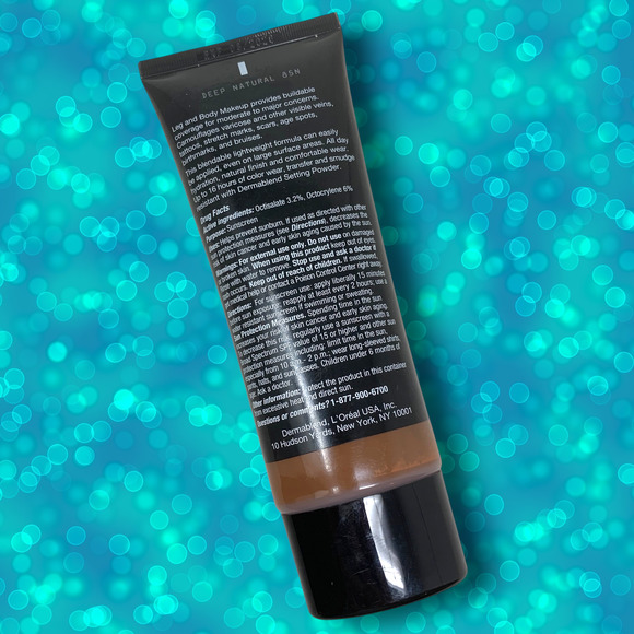 NEW Dermablend Professional Leg Body Makeup Deep Natural 85N 3.4 oz SPF 25 2026 - Picture 2 of 4